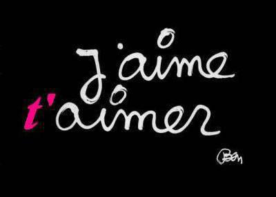 j'aime t'aimer