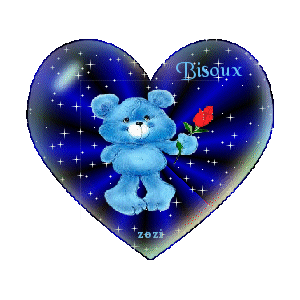 j'adore ce coeur bleu